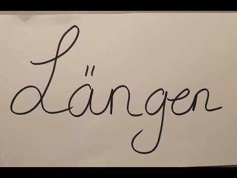Lernvideo Längen