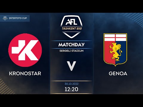 Intertoto cup  1 tur   KRONOSTAR  -  GENOA
