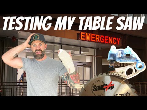 Finger Versus Table Saw || Testing SawStop Myths