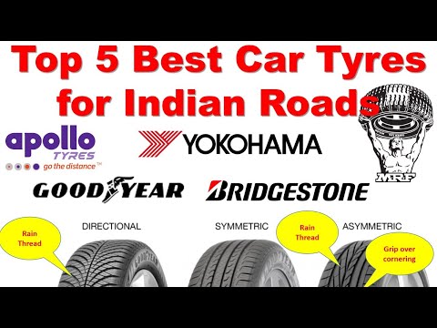 Top 5 Best Car Tyres for Indian Roads in 2025 | How to select right tyre tread pattern for your car?