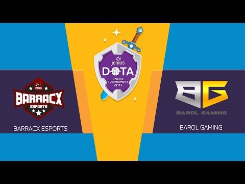 Jenius DOTA 2: Barracx vs Barol Gaming - Online Tournament 2017 - Playoff day 4