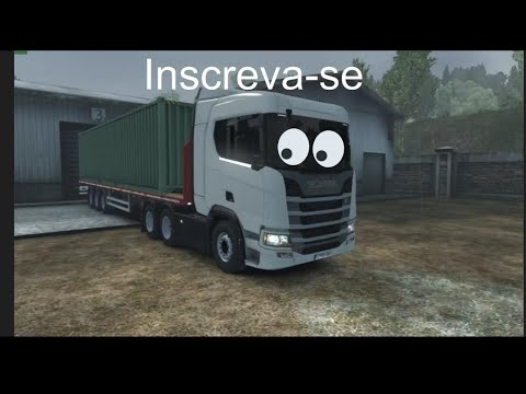 💥🌧📸Melhor mod do ets 2 📸🌧💣#ETS2 da zoeira #ETS2 Chuva real.🌧