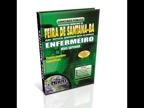 Apostila Concurso SAMU de Feira de Santana 2015 - Enfermeiro