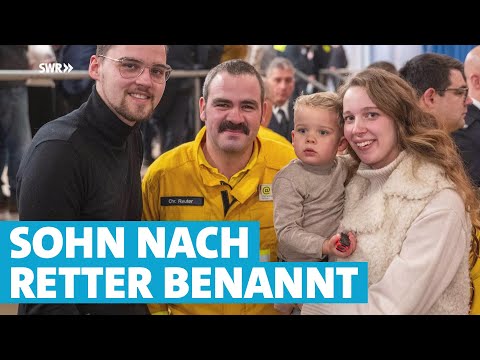 Sie haben ihren Sohn nach ihrem Retter benannt