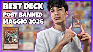 TIER LIST BEST DECK POST BANNED LIST MAGGIO 2026!! DOOM-Z E KEWL TUNE DOMINANO? [Yu-Gi-Oh! ITA]