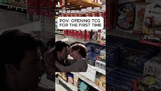 POV: OPENING FOR THE FIRST TIME #onepiecetcg #tcg #shorts