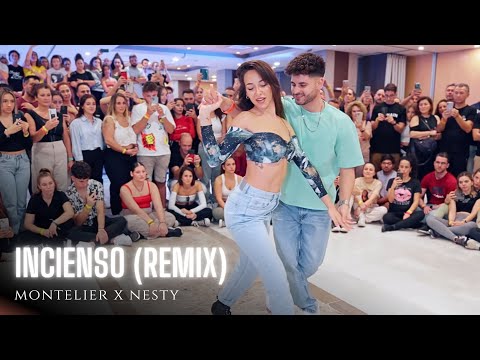 LUIS Y ANDREA bachata | Incienso (Remix) 🎤 Montelier X Nesty 📍Sobretodobachata 🇪🇸