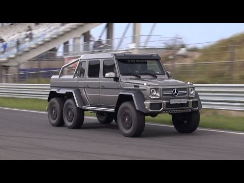 Mercedes-Benz G63 AMG 6x6 Racing on the Track!