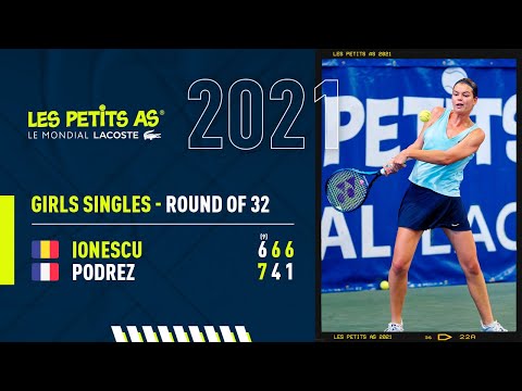 Les Petits As 2021 | Girls Round of 32 | Veronika Podrez vs. Eva Maria Ionescu