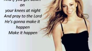 Mariah Carey - Make It Happen (lyrics)