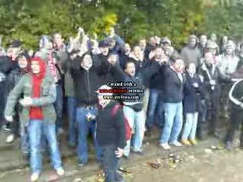 Fortuna Köln singt in Aachen