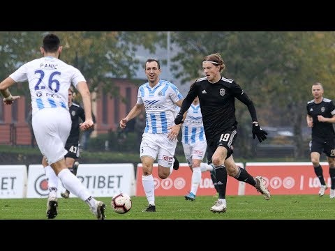 Optibet Virslīga 2019: FK Liepāja - Riga FC 2:2 labākie momenti (3.nov.)