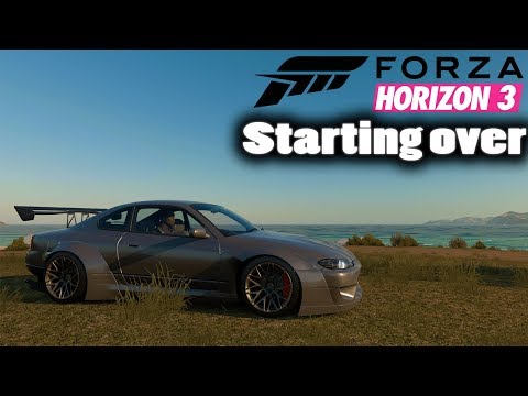Starting over - Forza Horizon 3