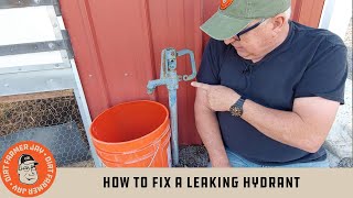 How to Fix a Leaking Hydrant