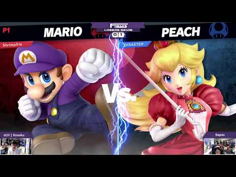FREAKS Ultra 82 Singles Losers Semis: eLH | Kosoku (Mario) vs Kapus (Peach)