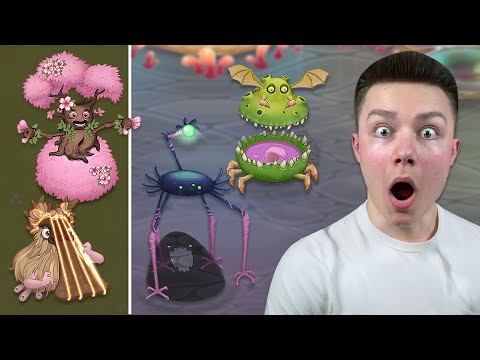 Ethereal Workshop WAVE 4 - X’RT & PENTUMBRA, Epic Viveine, Rare Pluckbill (My Singing Monsters)