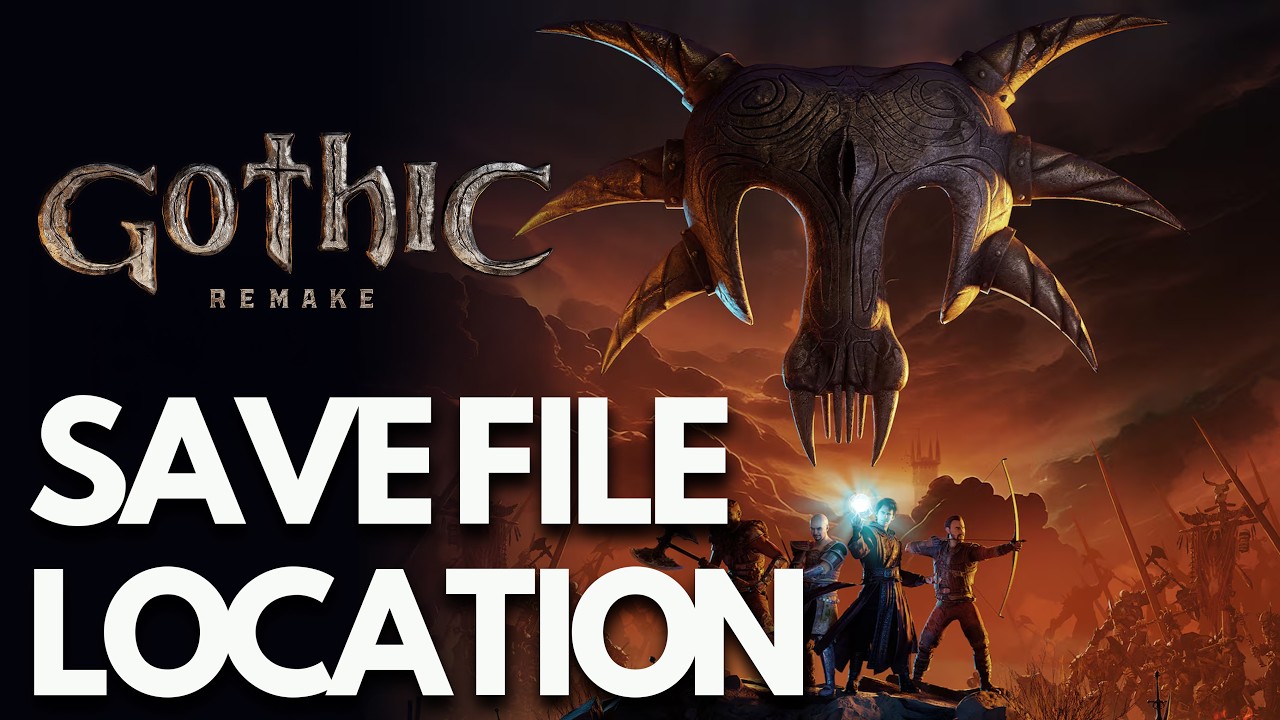 Gothic 1 Remake: Where Is The Save Game Files & Config File is Located On PCs