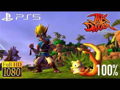 Jak and Daxter: The Precursor Legacy (PS5) PS2 Classic | 1080p 60fps [100%] - Full Gameplay