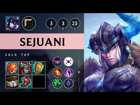 Sejuani Top vs Renekton - KR Master Patch 25.19