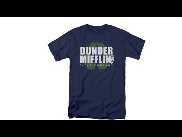 Vídeo relacionado con The Office Dunder Mifflin - Camiseta Oficial Camiseta
