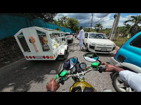 Paying My Respects To 1Almighty's Mom | Jamaican Bike Life 🇯🇲