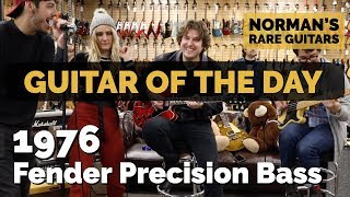 Video thumbnail for Guitar of the Day: 1976 Fender Precision Bass | Norman's Rare Guitars by Normans Rare Guitars
