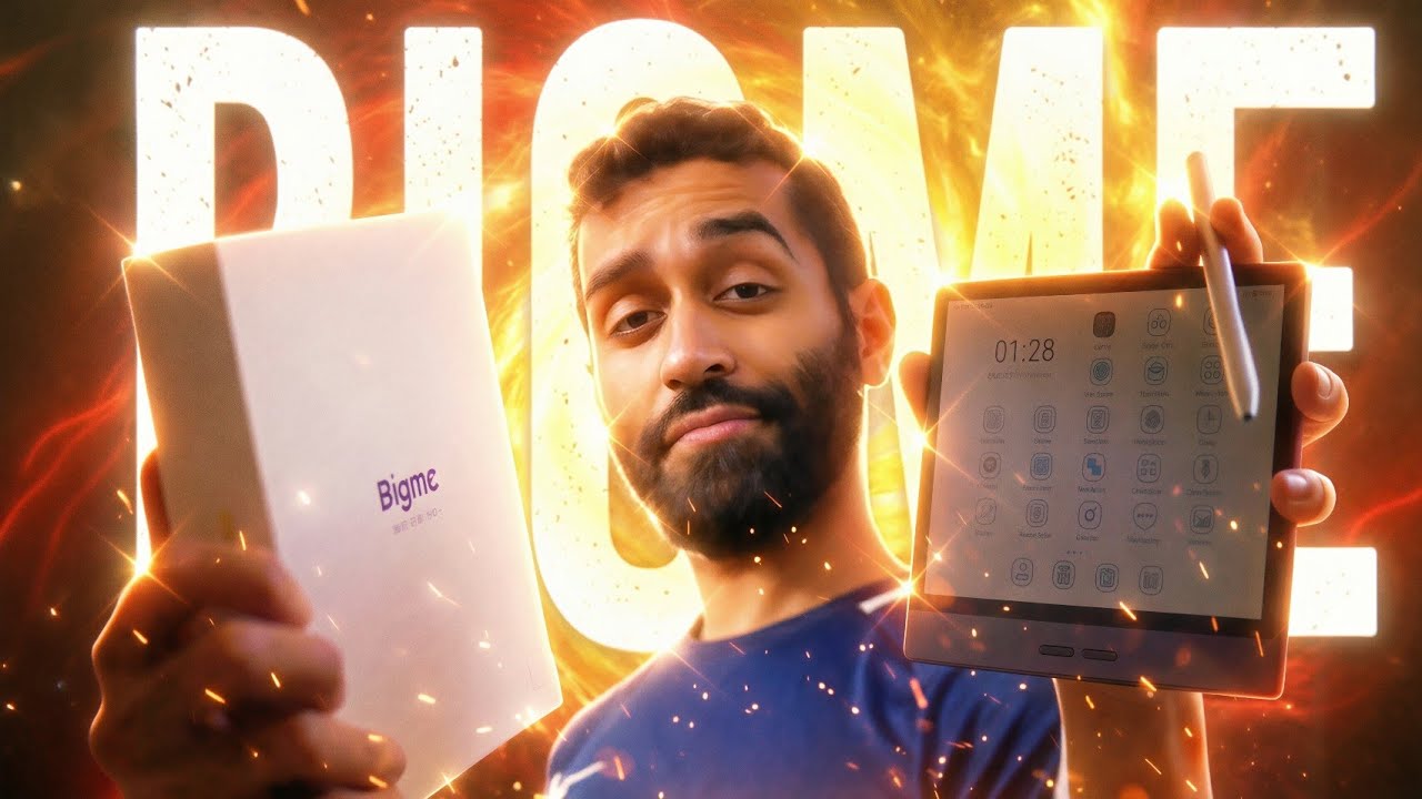 ​✹LOUCURA! BOTARAM ANDROID 14 no KINDLE! 👽🔥 O Bigme HiBreak B7 é INCRÍVEL! #kindle #tech