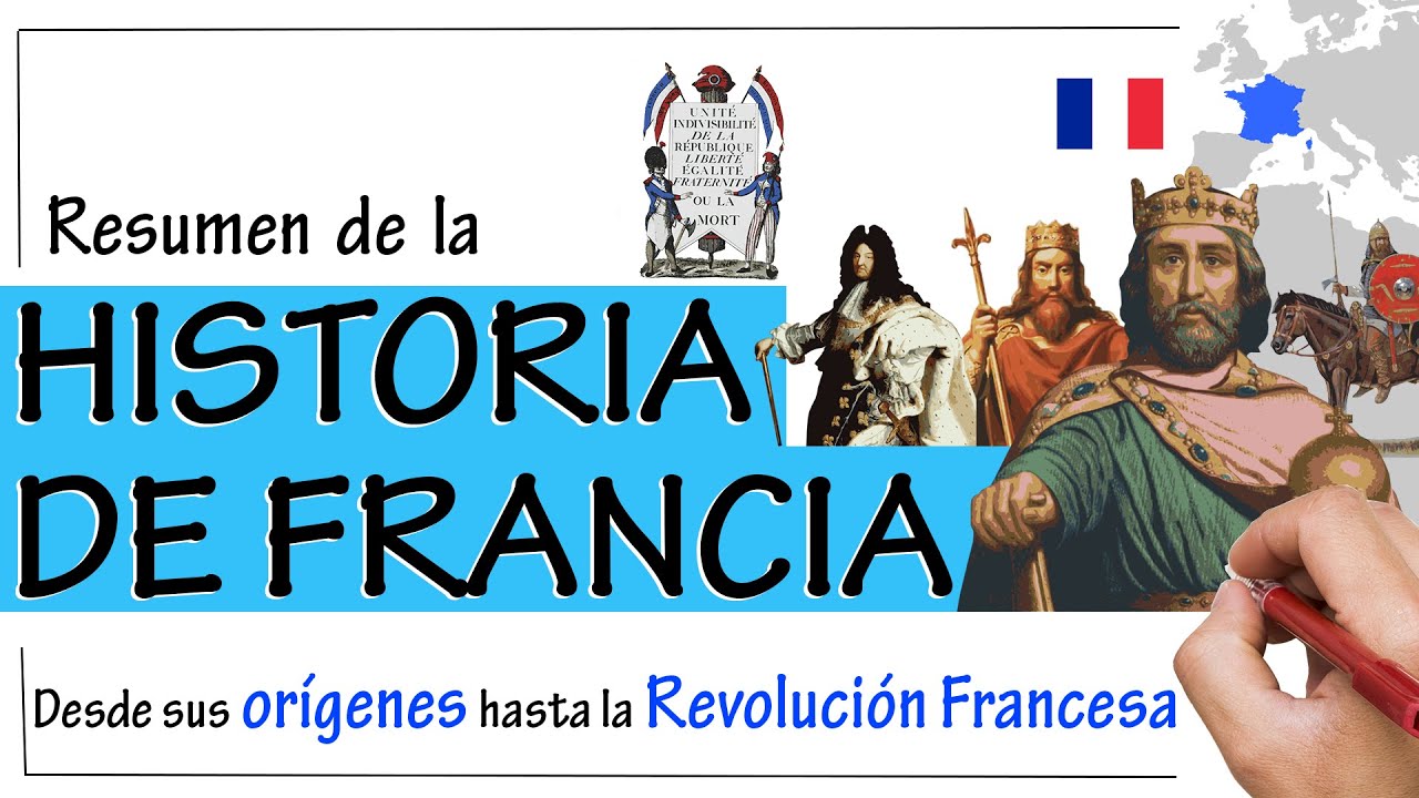 Historia de FRANCIA - Resumen | Desde sus orígenes hasta la REVOLUCIÓN FRANCESA.