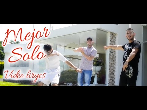 MEJOR SOLO - ZADKIEL FT SKILE & MATTA PIEZ (VIDEO LIRYCS)