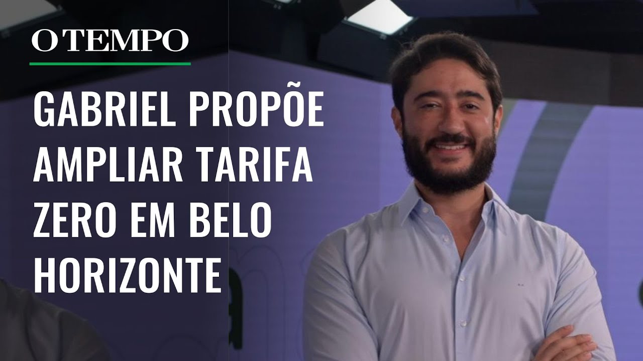 Gabriel quer ampliar tarifa zero para todos os estudantes e mais aglomerados