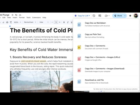 Item video thumbnail