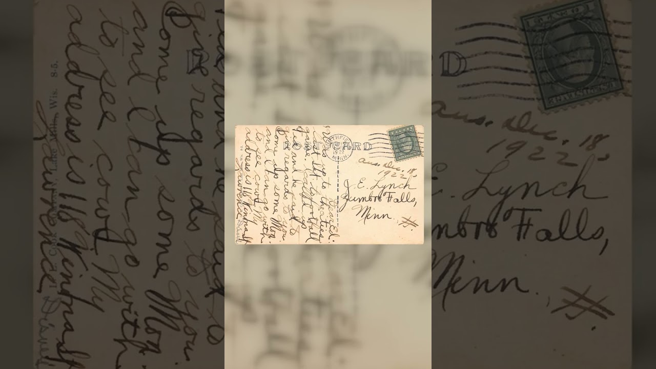 J.E. Cook Co., RPPC, Indians Digging Pipestone, Minn., 1922 Video