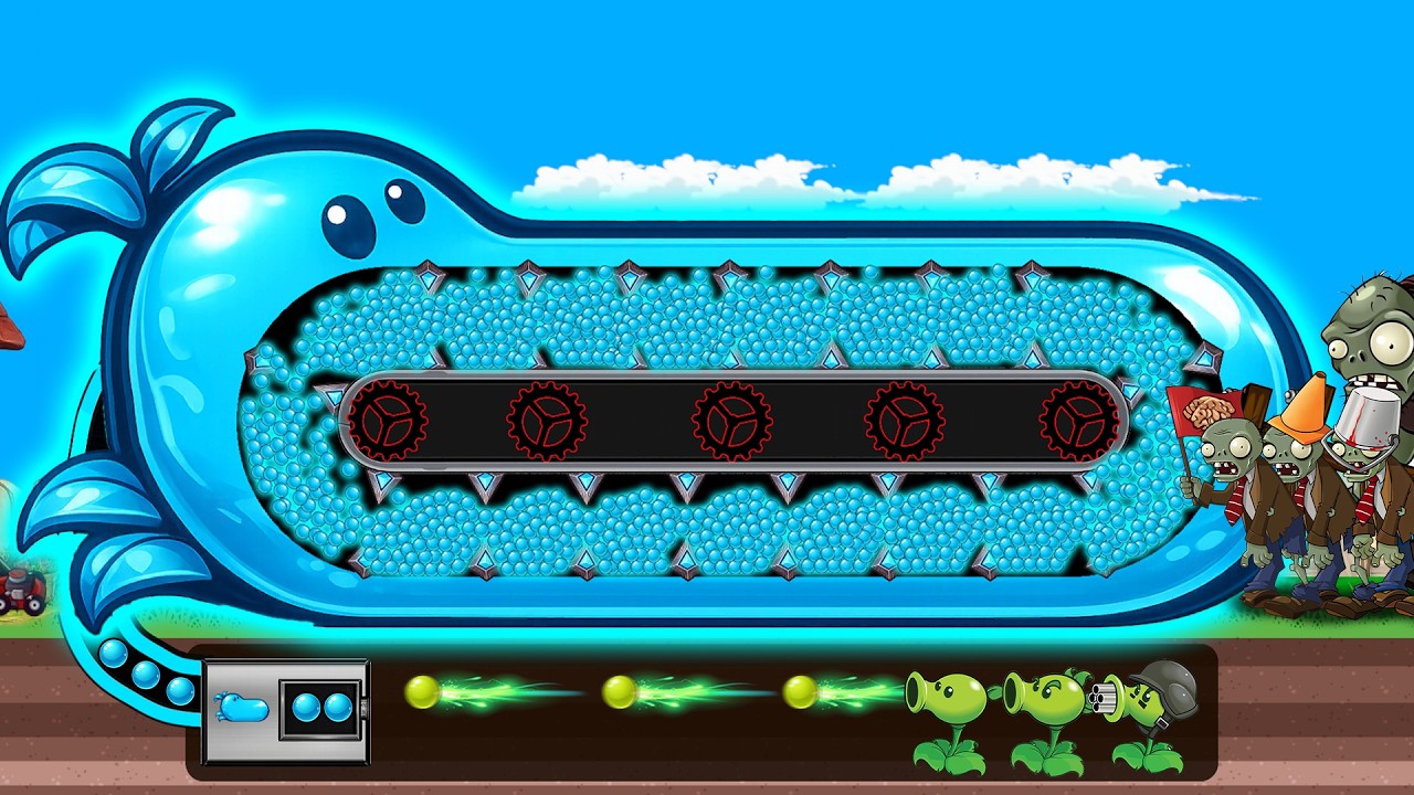 Ultimate Pea Plants VS 1000 Zomboss | Plants vs Zombies 38