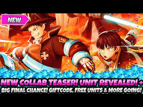 *NEW COLLAB TEASER!* UNIT REVEALED!? BIG FINAL CHANCE! GIFT CODE, FREE UNITS GOING (7DS Grand Cross