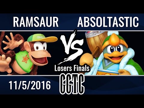 Ramsaur vs Absoltastic - Losers Finals - GGTC - Smash Bros. Wii U