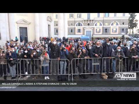 NELLA CAPITALE L'ADDIO A STEFANO D'ORAZIO  | 09/11/2020
