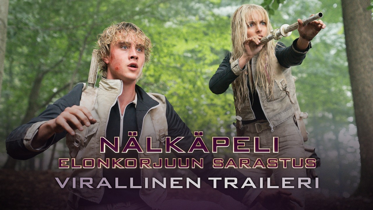 Trailer for Nälkäpeli: Elonkorjuun sarastus