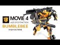 KL變形金剛玩具分享223 AOE 日版 AD04 D級 隱蔽大黃蜂 升級貼紙 Age Of Extinction De