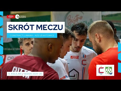 Constract Lubawa - AZS UŚ Katowice 8:0 | SKRÓT | 5. kolejka (2025/26)