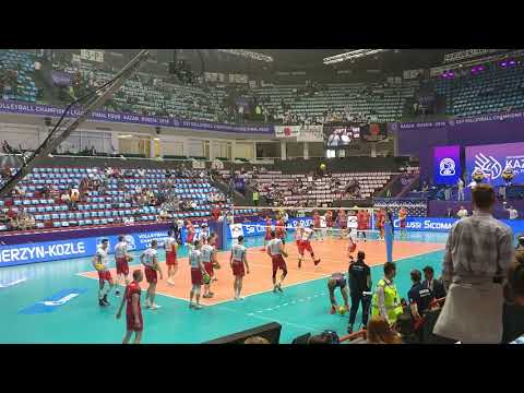 CEV Champions League Final Four Kazan 2018 Perugia - Zaksa Warm up