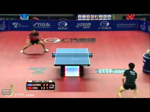 2013 Swedish Open MS SF GIONIS Panagiotis GRE vs YAN An CHN