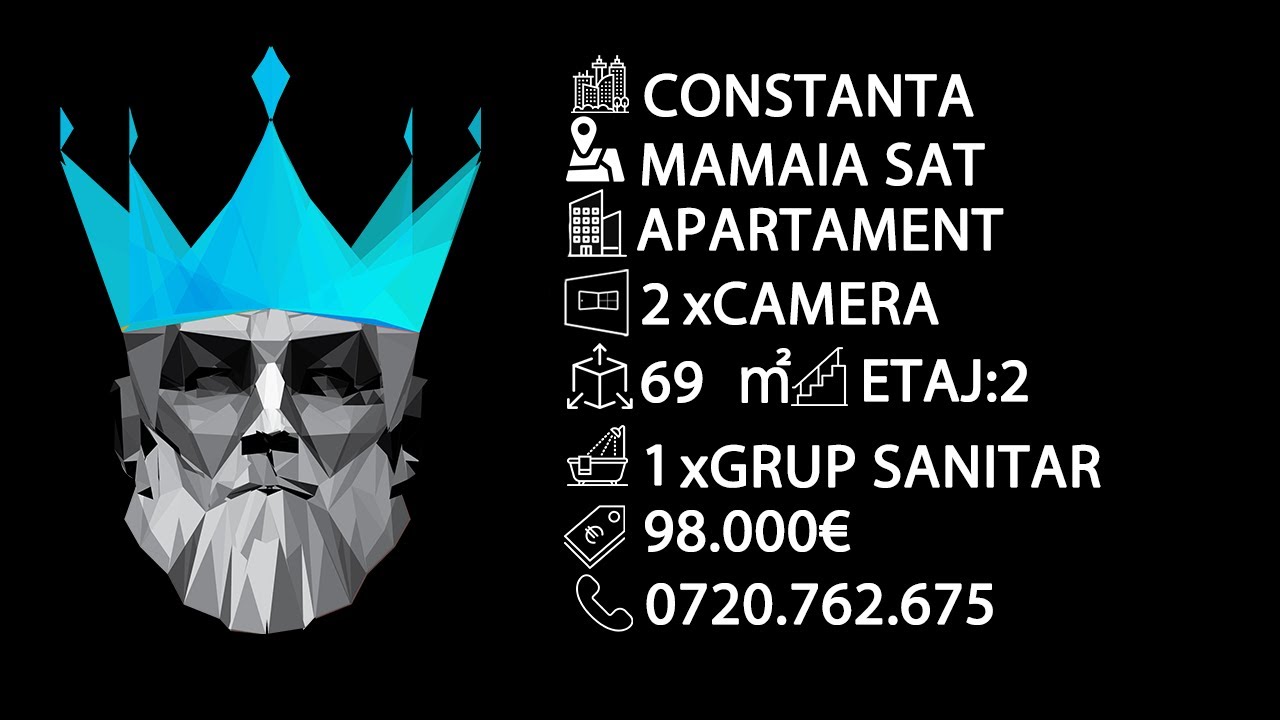 Tur video Mamaia Sat | 2 Camere | Lake&amp;Sea View | Panoramic | 78MP | La alb