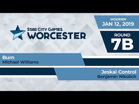 SCGWOR: Round 7b - Michael Williams vs Benjamin Nikolich | Modern