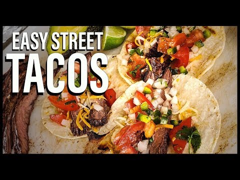 Easy Beef Fajita STREET TACOS w/ Uncle Pizo