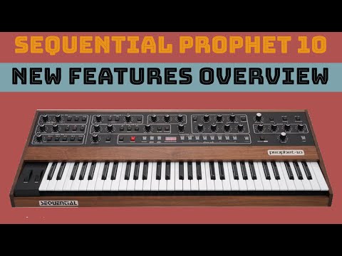 Sequential Prophet 10 rev4 NEW FEATURES overview