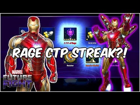 10 PULLS FOR TIER 3 IRON MAN! RAGE CTP CHANCE UP WEEK - Marvel Future Fight