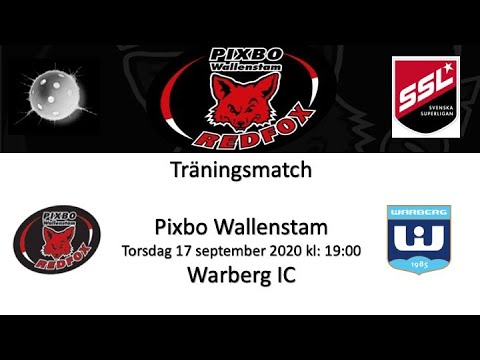 Träningsmatch 2020 Pixbo Wallenstam USM - Warberg IC USM 20200905
