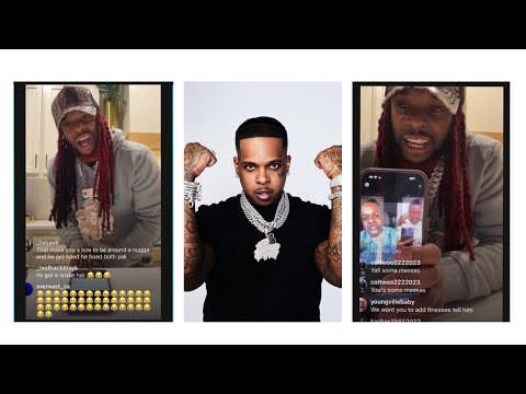 Hustle cartel just spazed out on live on everybody,”Shugg,finesse2tymes,and his family😮