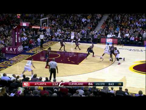 James Jones Highlights Hawks vs. Cavaliers 12.17.2014 - 6 Points, 1 Assist