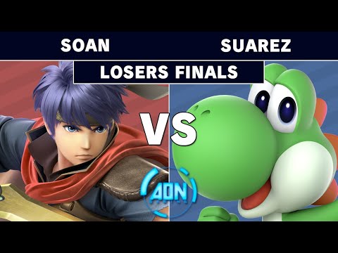 AON Ultimate 62 - Soan (Ike) vs LVD | Suarez (Yoshi) (Losers Finals) - Smash Ultimate